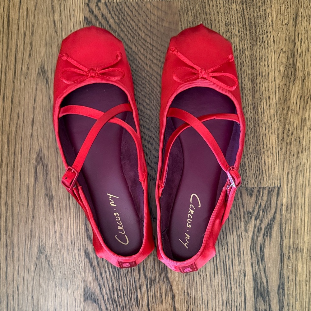 Circus by Sam Edelman Red Ballet Flats